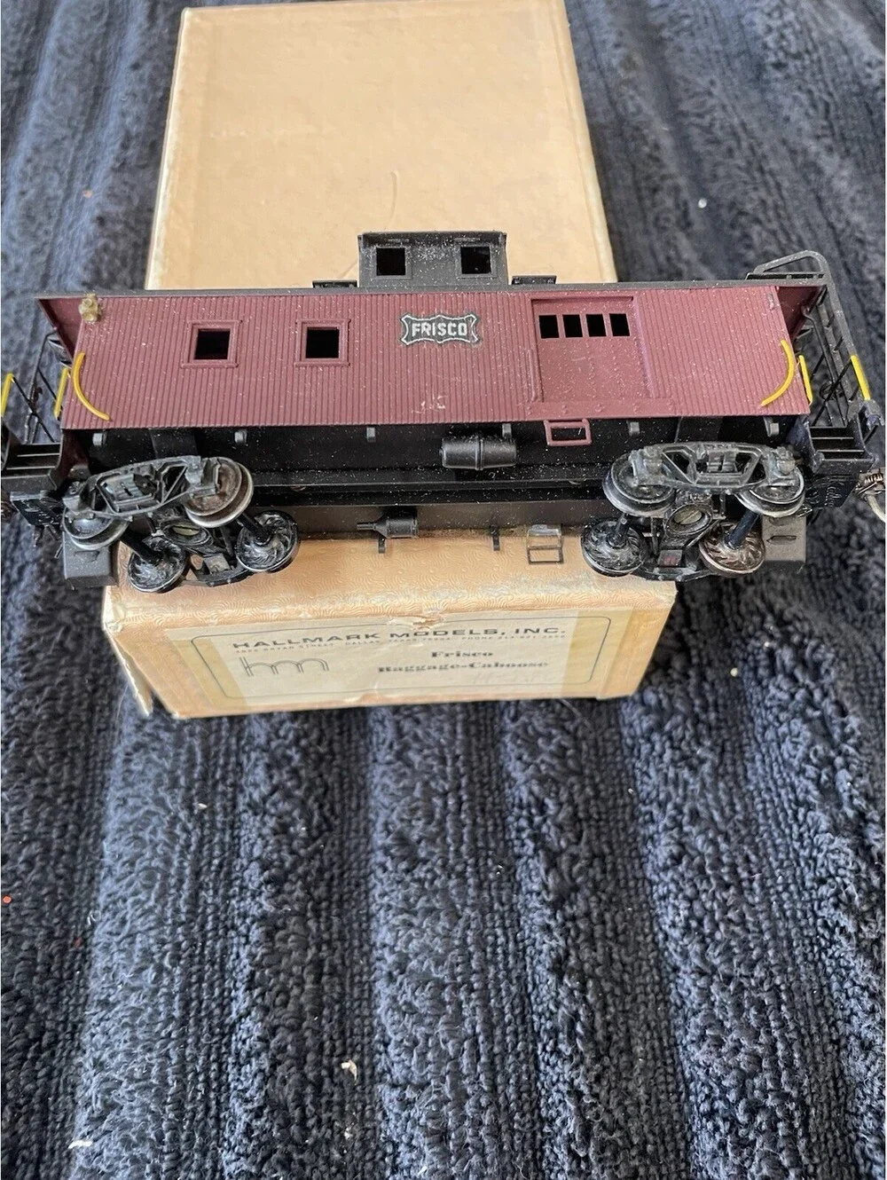 Hallmark Frisco Baggage-Caboose Model